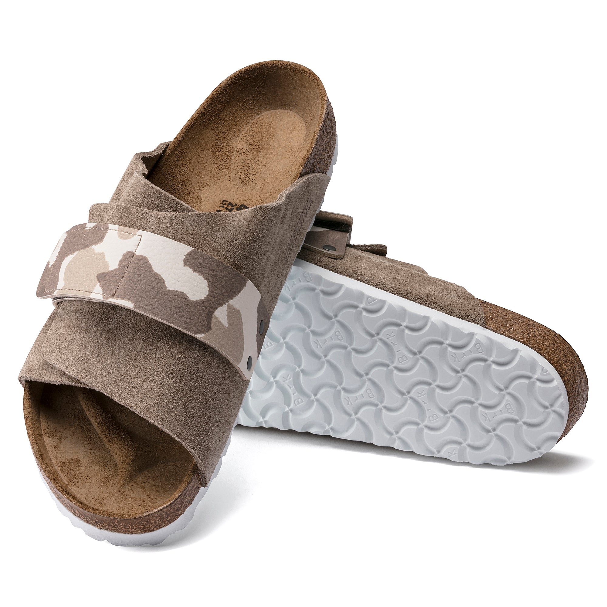 Birkenstock Limited Edition Kyoto midnight suede/camo Birko-Flor