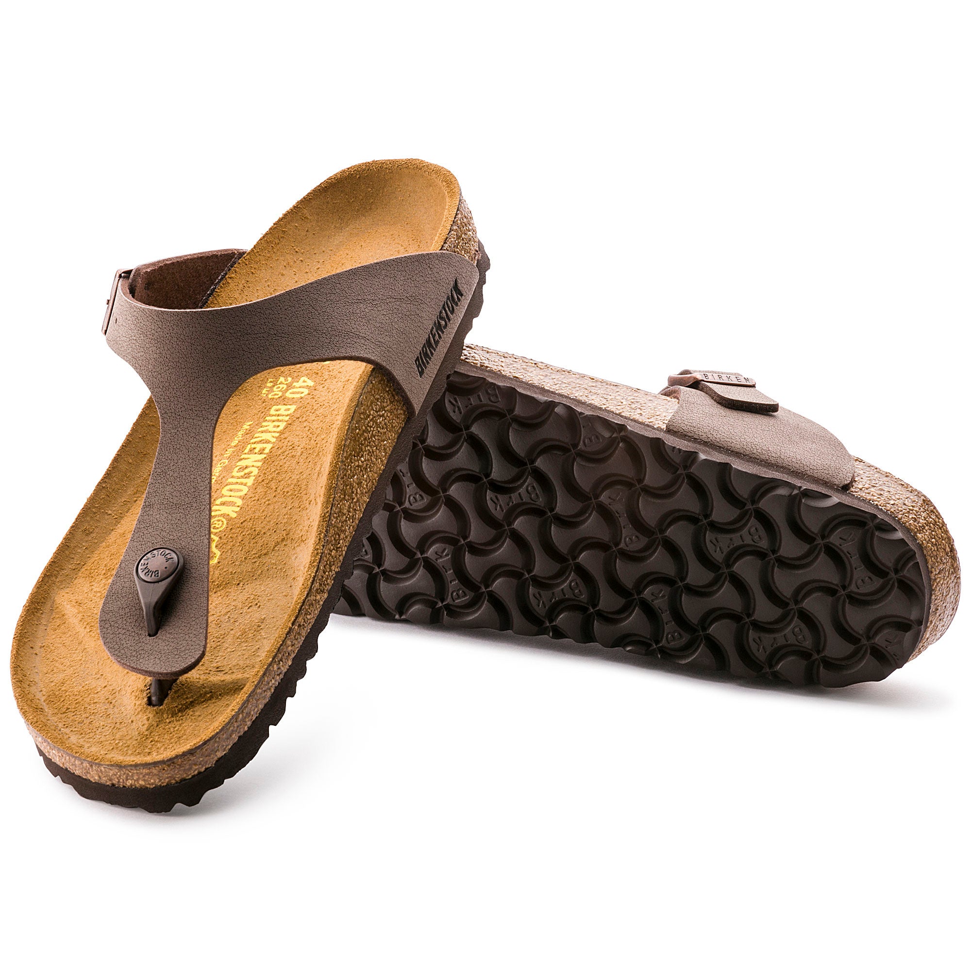 BIRKENSTOCK Gizeh Black Birko-flor – Craft Shop Bantry