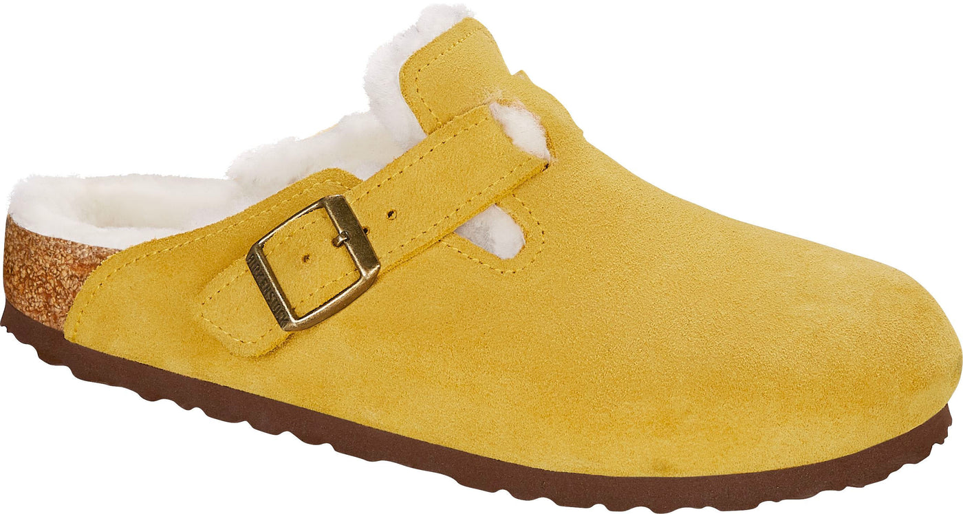 birkenstock clog shearling