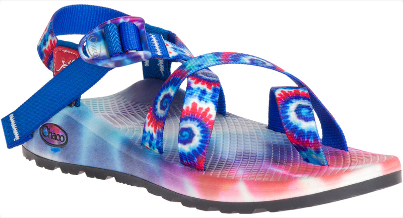 red white and blue chacos