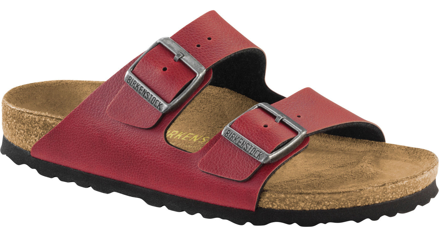 birkenstock arizona pull up bordeaux