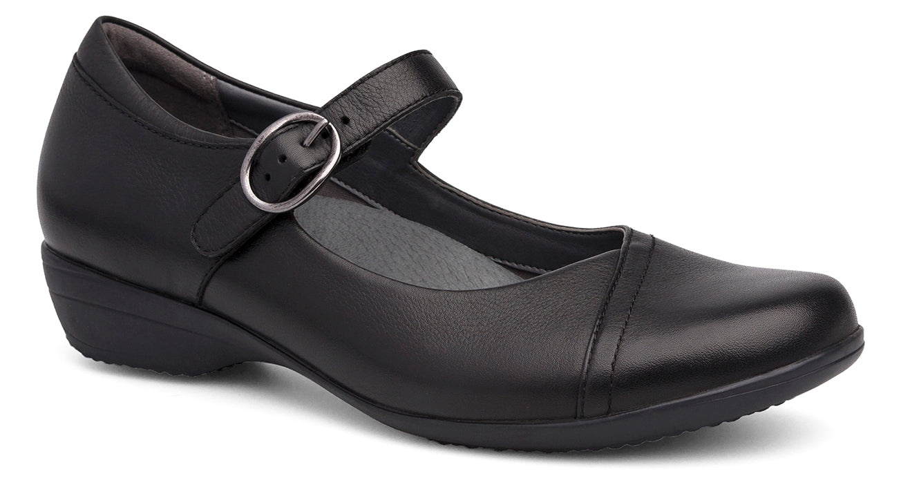 Dansko Fawna black milled nappa