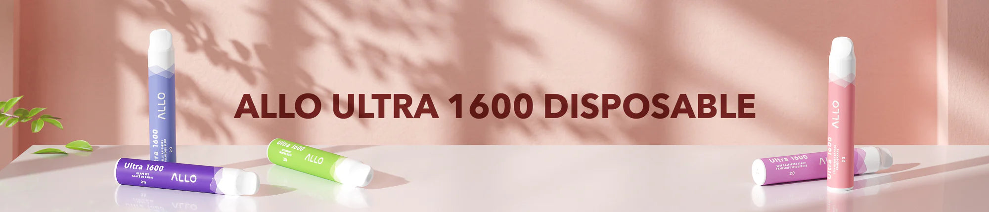 Allo Ultra 1600 Disposable Vape - Canada and Quebec Free Vape Shipping