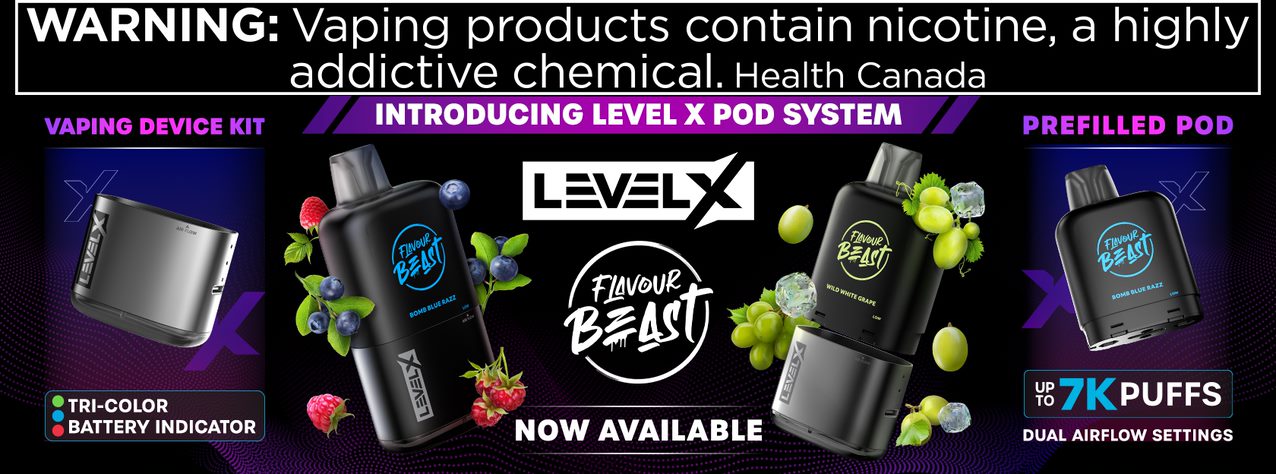 Level X Device Kit by Flavour Beast - Canada and Quebec Free Vape Shipping