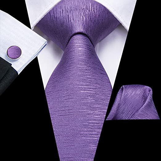 Lavender silk Necktie Set-DUB579 | Toramon Necktie Company | Men’s ...