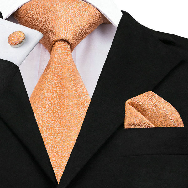 orange necktie