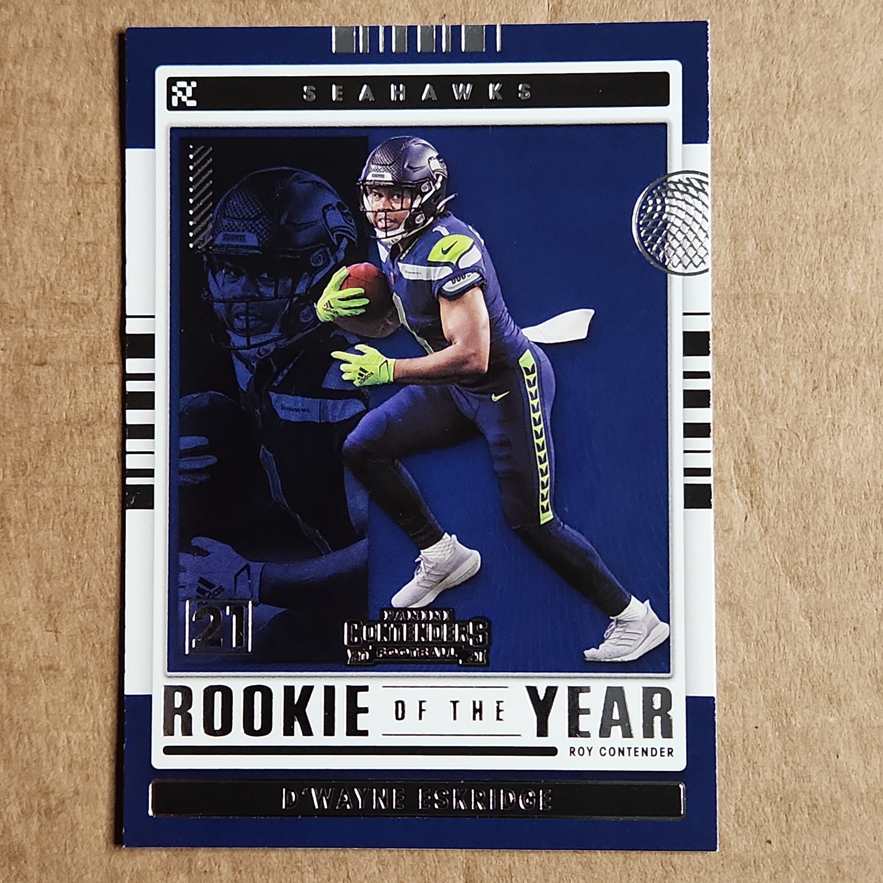 2021 Panini Chronicles (Bronze, Panini) D'Wayne Eskridge Rookie #PA-33 – $1  Sports Cards