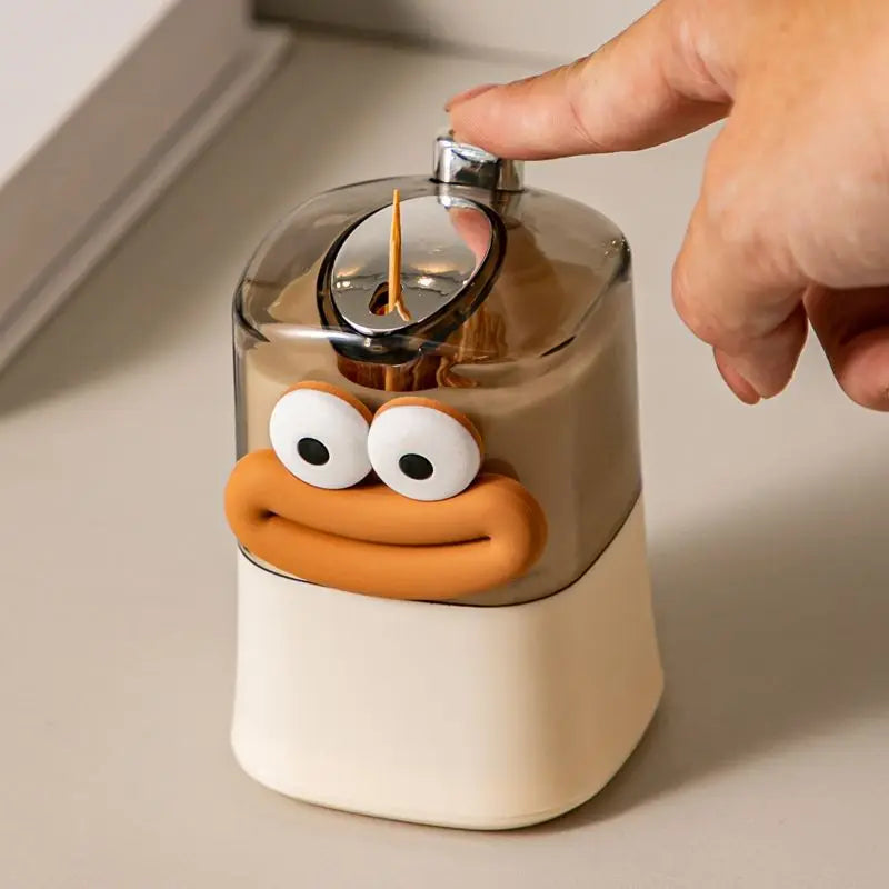 Creative Toothpick Storage Box Automatic Pop-up Toothpick Box