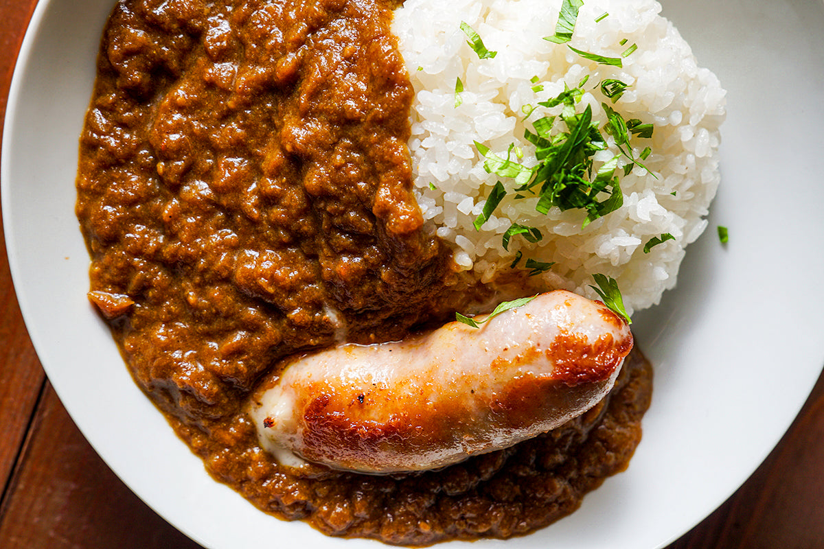 よなよなカレー&ラクレットソーセージ 2食セット