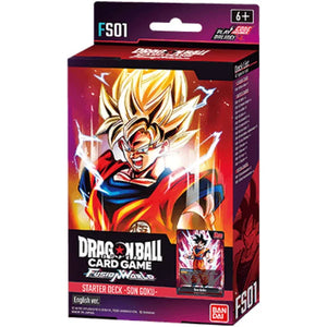 Dragon Ball Super Card Game - Fusion World: Son Goku Starter Deck (FS01) - Lukes Collectibles and Things LLC - Dragon Ball Super Card Game Starter Deck