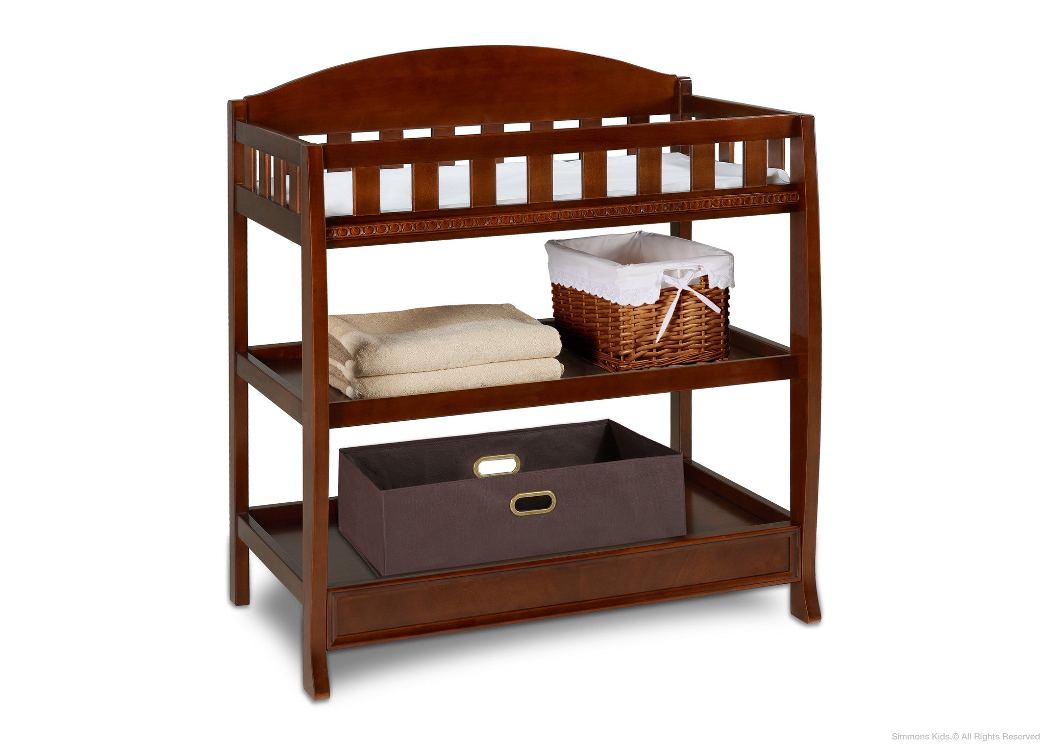 simmons changing table