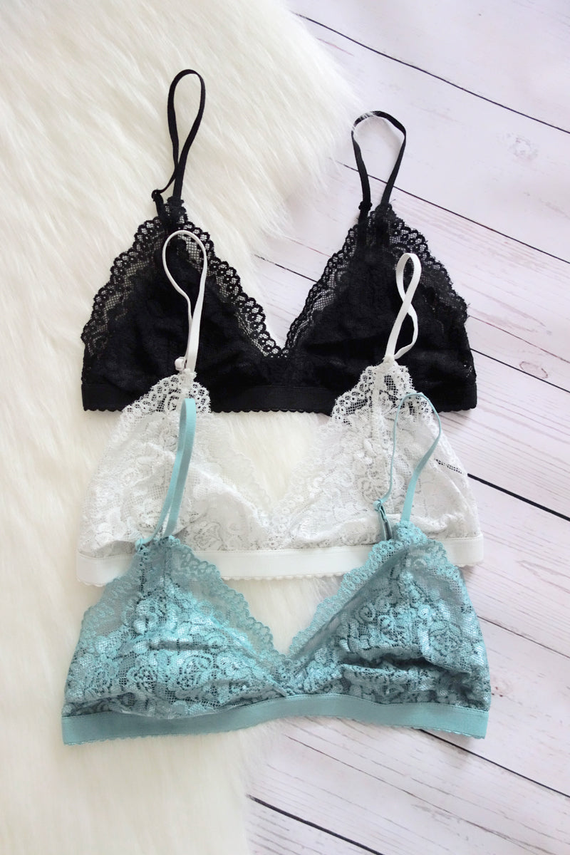 Emma Scalloped Lace Bralette - Chapter24