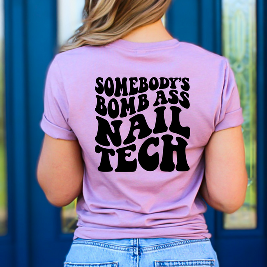 Somebody's bomb ass shirt maker front and back set *DREAM TRANSFER* DTF