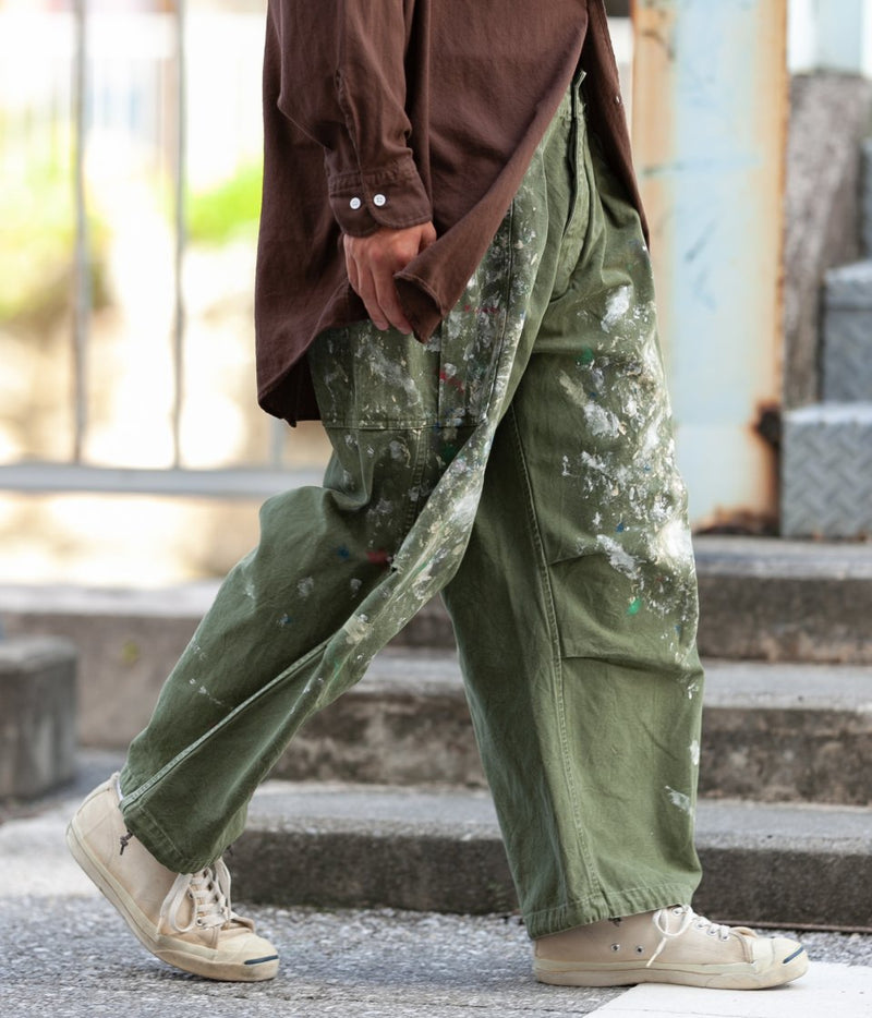 輝く高品質な / 【HERILL ヘリル】DUCK CARGOPANTS SPLASH パンツ - statcaremc.com