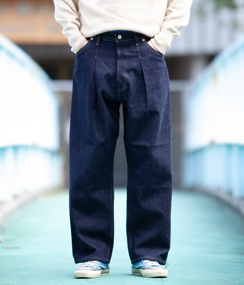 絶対的存在へ。手放せない極上 【HERILL】Denim Tuck 4PK Denim size3