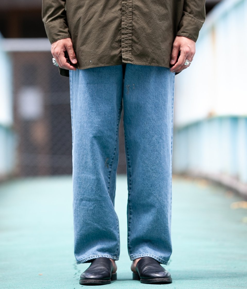 stein シュタイン Vintage Wide Denim ワイドデニム-