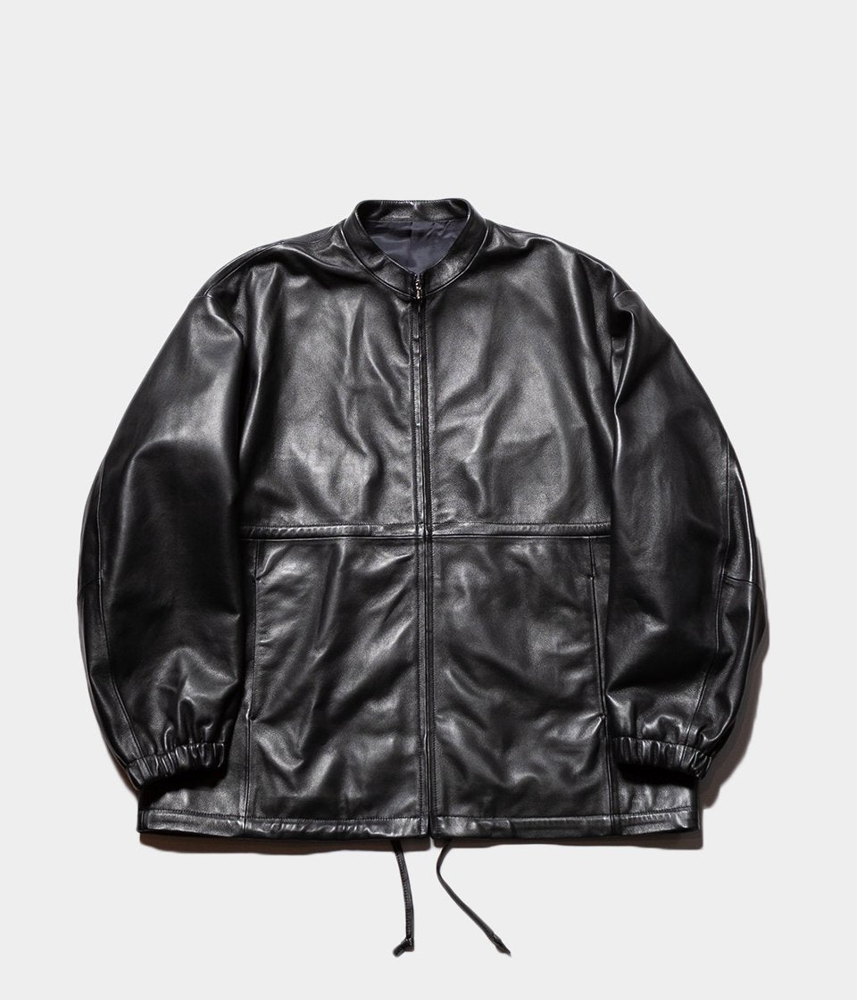 最終SALE！stein Leather Drawstring Jacket | labiela.com