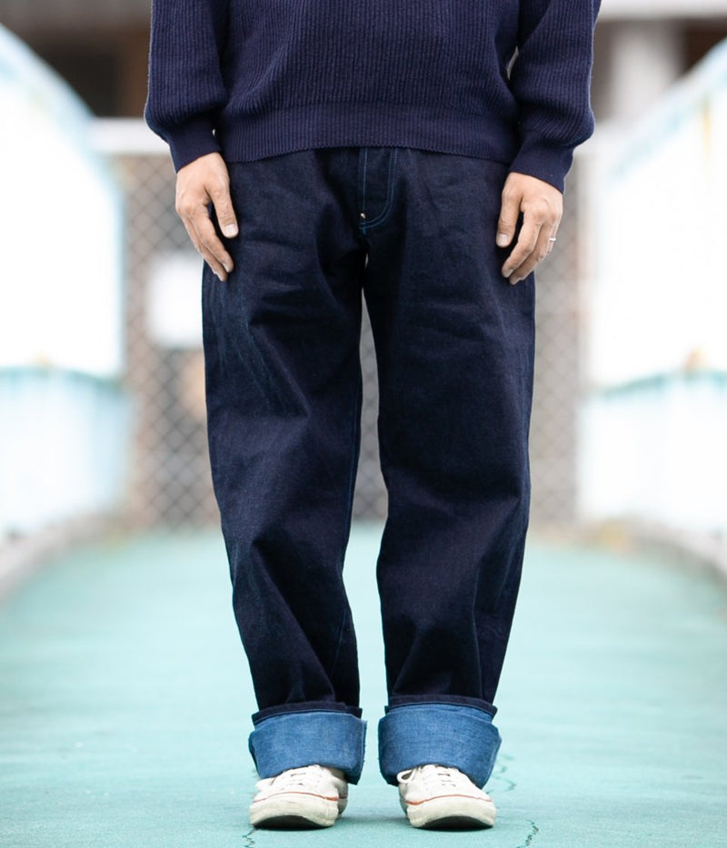 Tender Co. テンダー 132 Wide Jeans Woad 10周年 | yoshi-sushi.ca