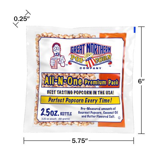 Popcorn Kits for 6oz Popcorn Machine, 24ct