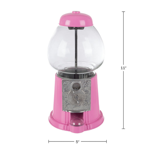 Great Northern Popcorn Pink Gumball Machine with Stand -  Commercial/Residential Candy Dispenser, 37-inch Tall, Glass Globe,  Adjustable Dispensing Mechanism in the Specialty Small Kitchen Appliances  department at