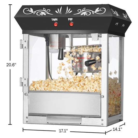 Great Northern Popcorn Machine With Gold Metal Popcorn Kits and Popping Oil  - Roller Auctions