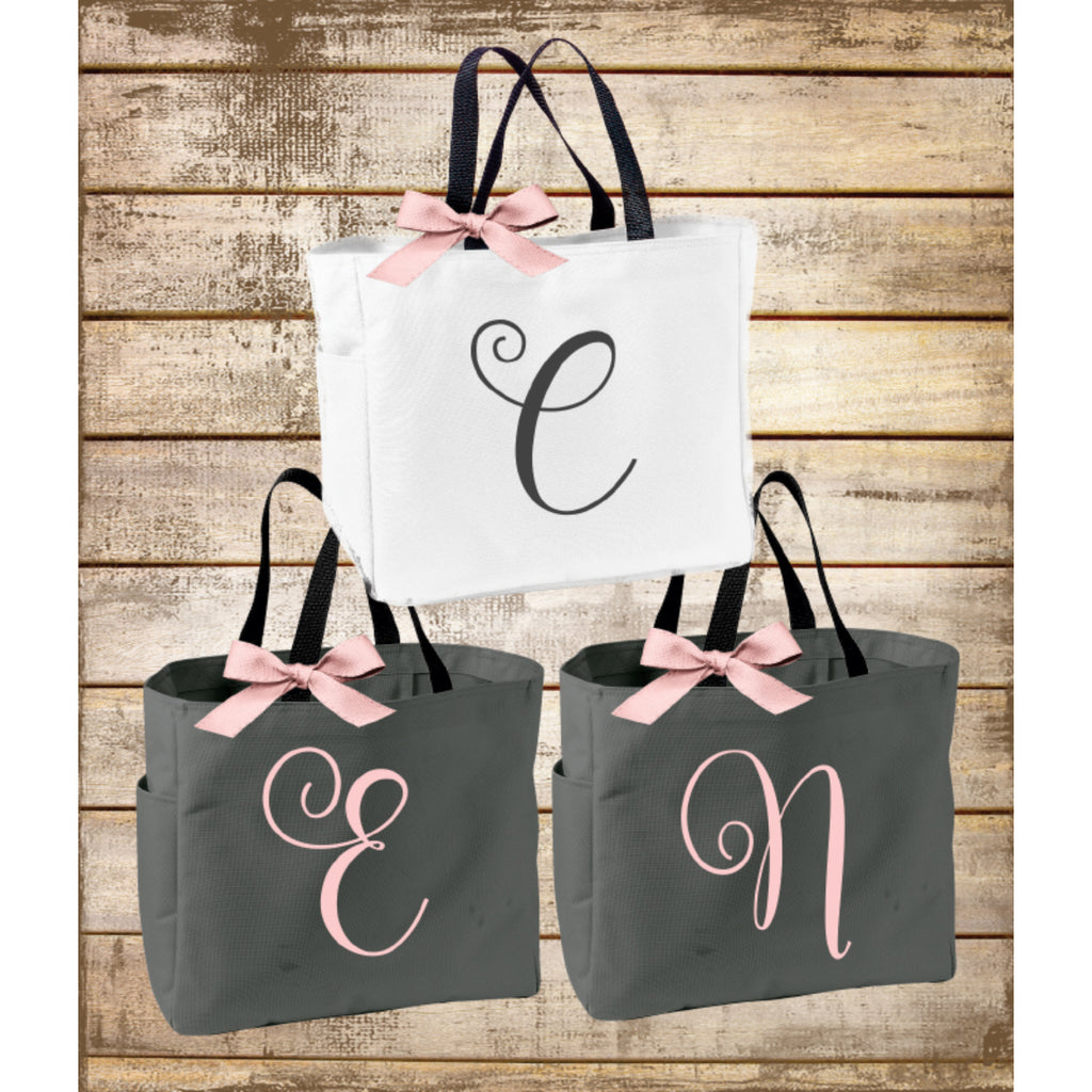 Personalized Monogrammed Bridal, Bridesmaid, Maid of Honor Tote Bag – My Southern Charm