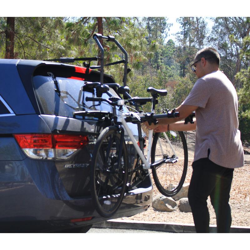 installing bike rack on car