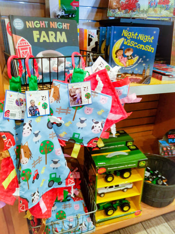 Farm Animals Tag Toys at Machine Shed, Milwaukee Zoo and Smiley Barn by Baby Jack