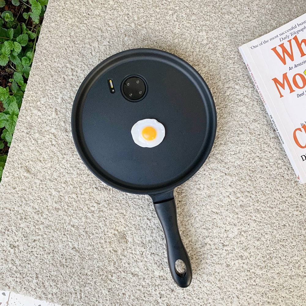 Frying Pan Phone Case With Egg - iPhone Case