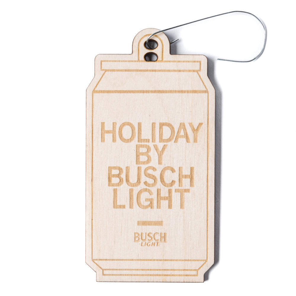 Holiday By Busch Light Ornament Raygun 8062