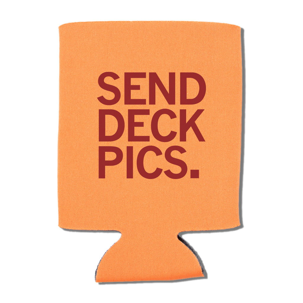 Send Deck Pics Can Cooler