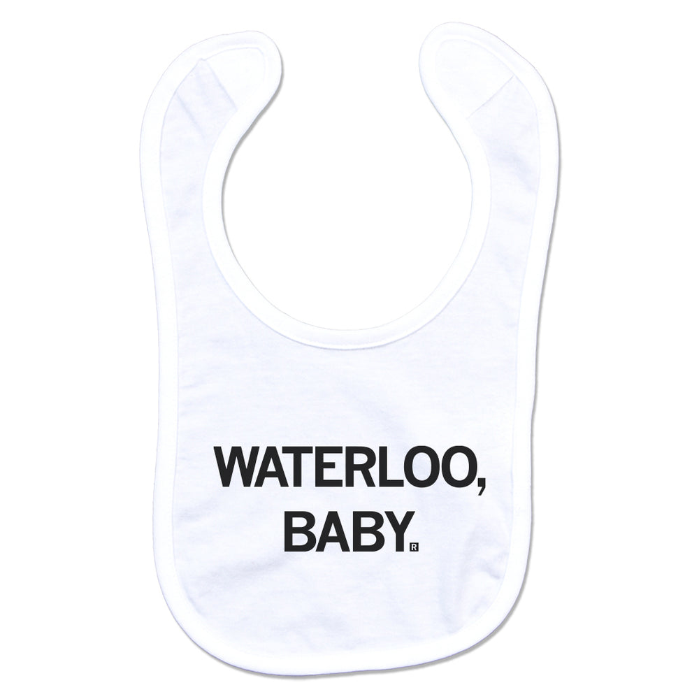 Waterloo Baby Bib – RAYGUN