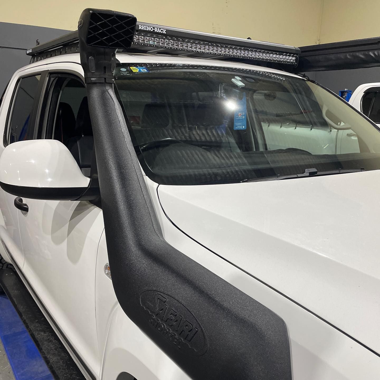 amarok safari snorkel installation