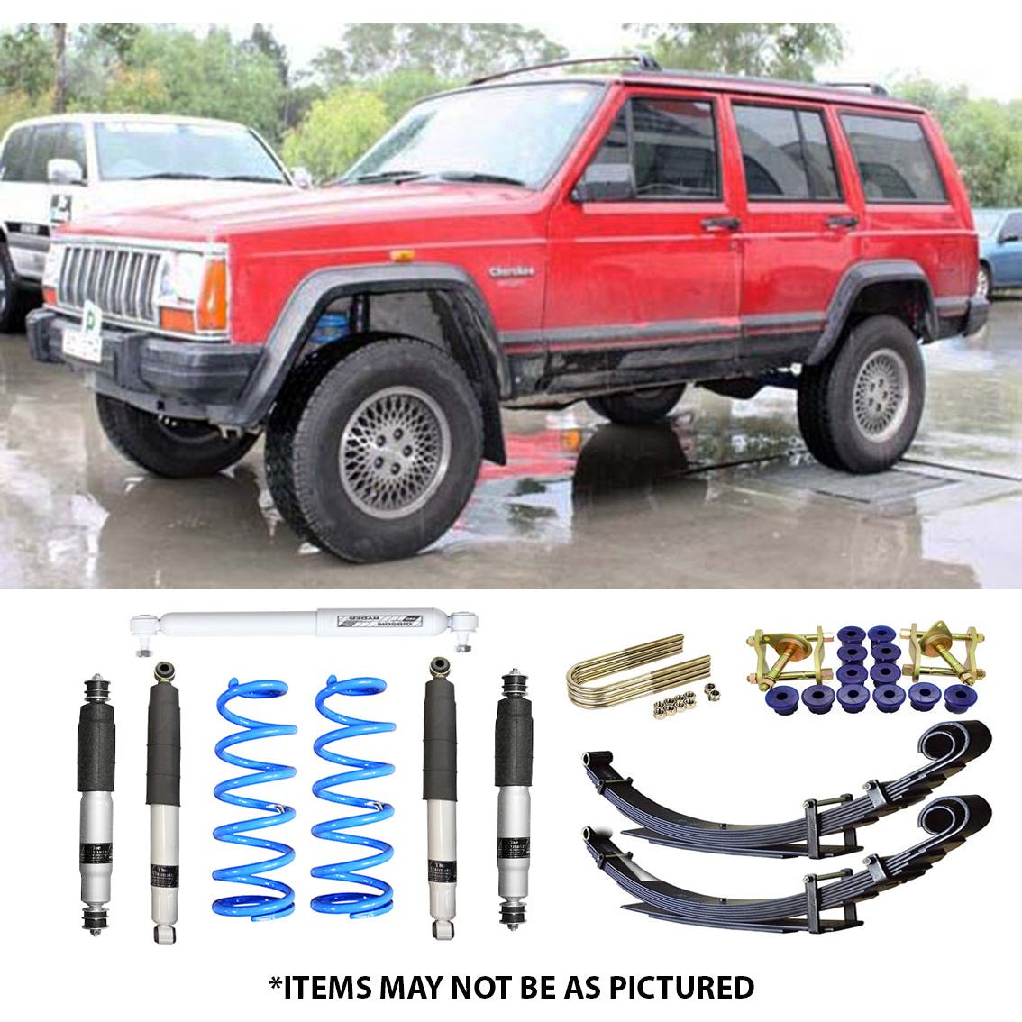 SELECT 4WD ULTIMATE SUSPENSION 2" LIFT KIT JEEP CHEROKEE XJ Select 4WD