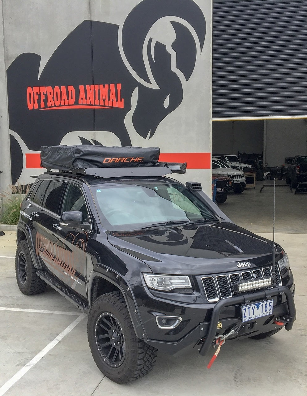 Offroad Animal Roof Rack Grand Cherokee Wk2 2011 2020 Select 4wd