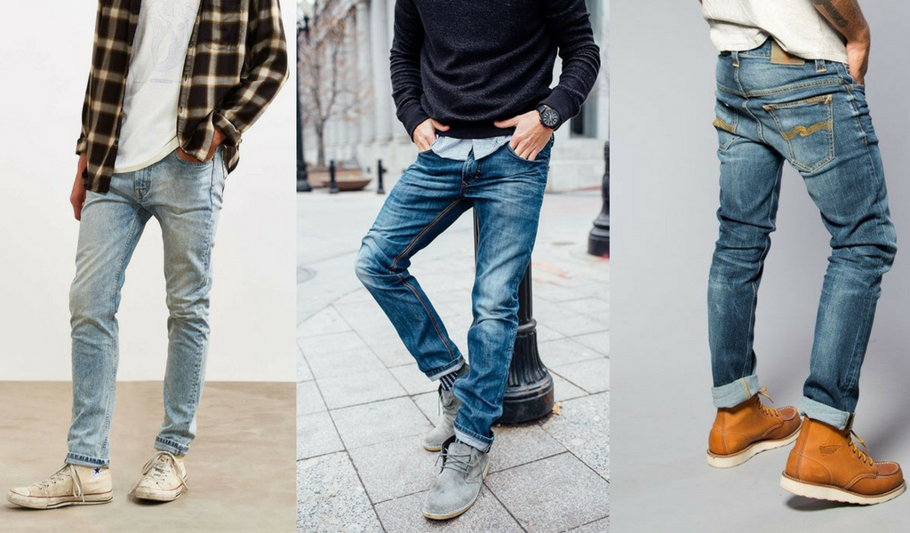 types of jeans fit for mens