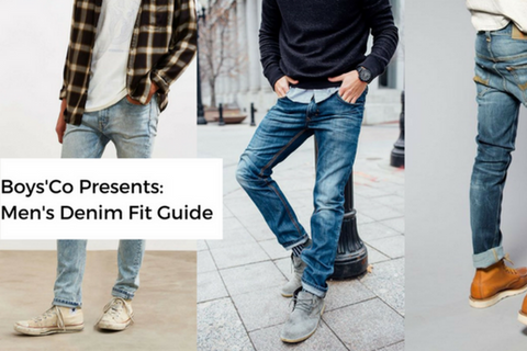 types of jeans fit for men