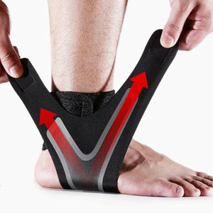 Elastic Ankle Support Strap – Adjustable Brace for Stability & Pain Relief - ALWAYS & FOREVER GIFTS