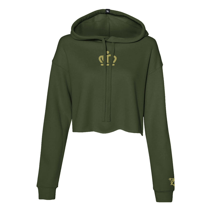 hoodie crop army