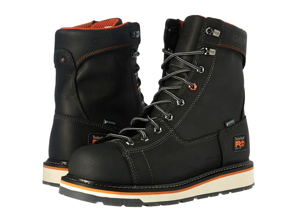 timberland pro work boots black