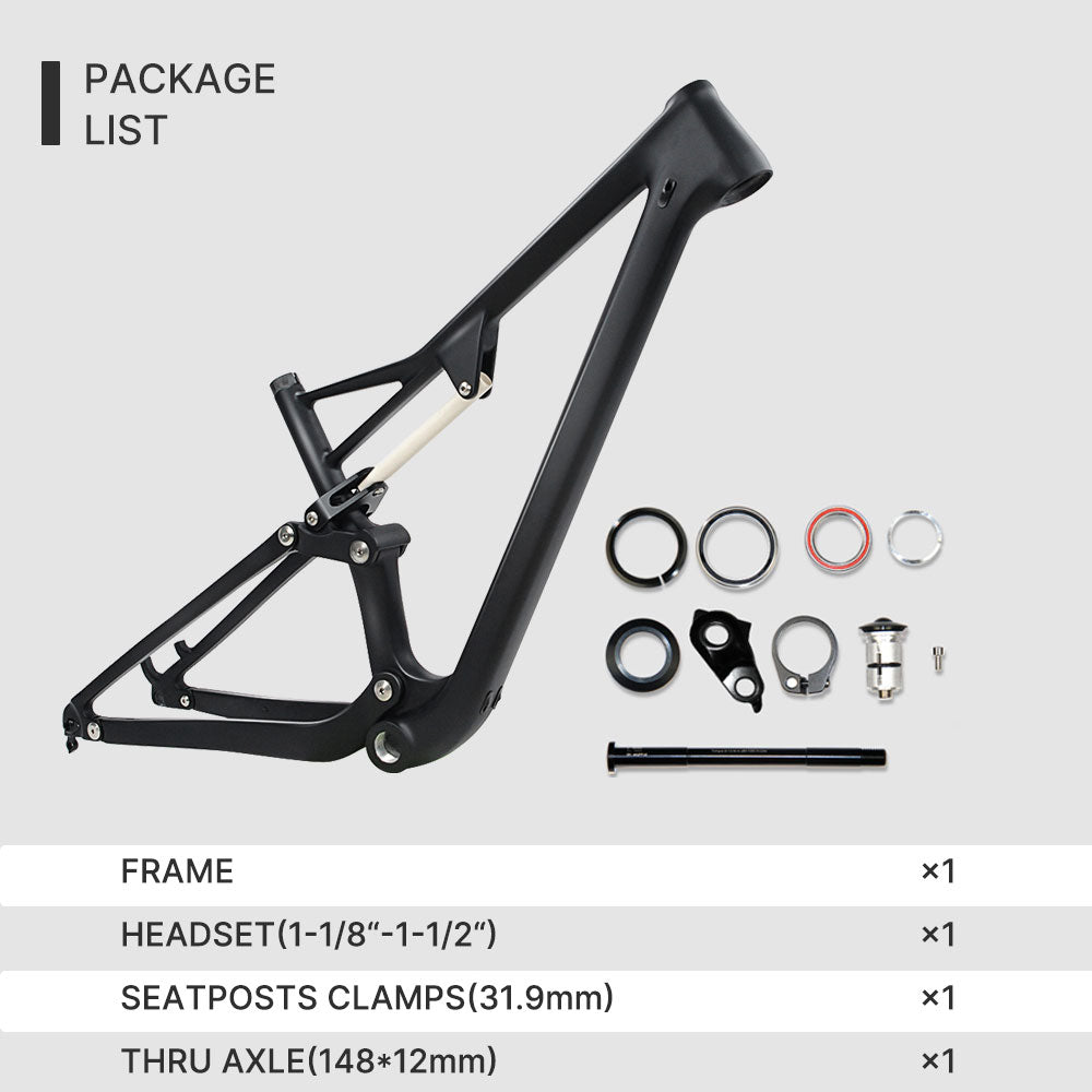 mtb 29 carbon frame