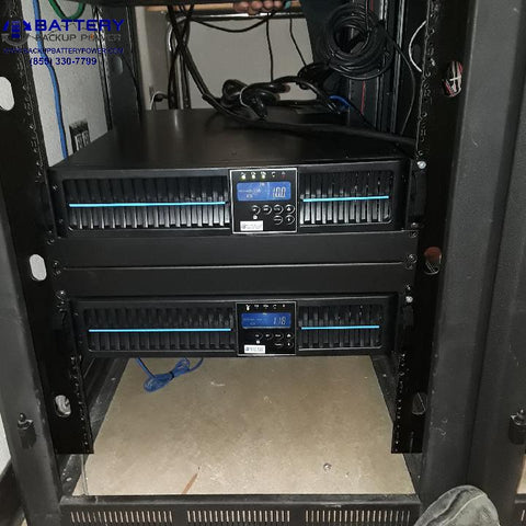 KRVH 91.5 FM in Rio Vista, CA operated by River Delta Unified School District on 3 kVA / 2,700 Watt Digital Convertible Rack Mount/Tower Battery Backup UPS