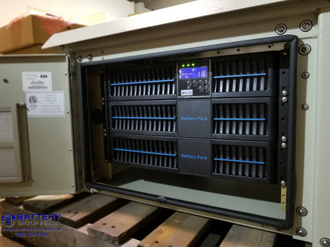 Battery Backup Power, Inc. System In NEMA 3R Enclosure