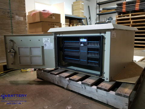 Battery Backup Power, Inc. System In NEMA 3R Enclosure Open