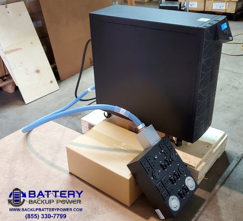 Battery Backup Power Rental Unit