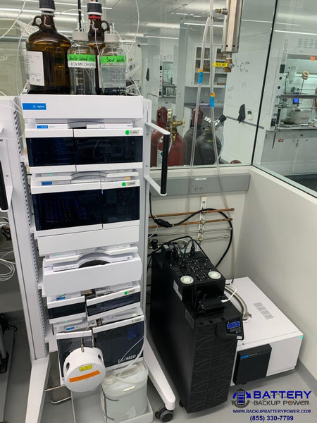Power Conditioning UPS Protecting Agilent Infinity Lab LC/MSD iQ
