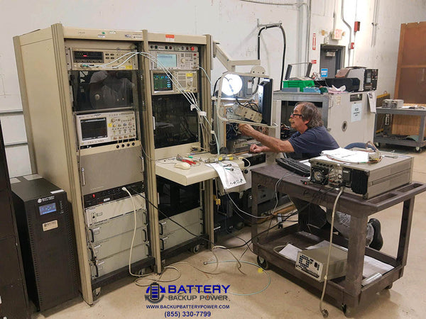 Battery Backup Power 3 Phase 120/208Y Power Conditioner UPS Protecting Lab Avionics Test Bench