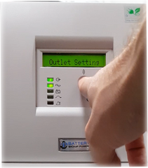 Battery Backup Power, Inc. Uninterruptible Power Supply (UPS) System Outlet Setting