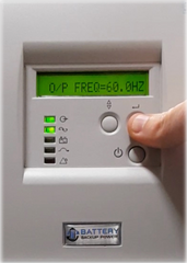 Battery Backup Power Uninterruptible Power Supply (UPS) Output Frequency