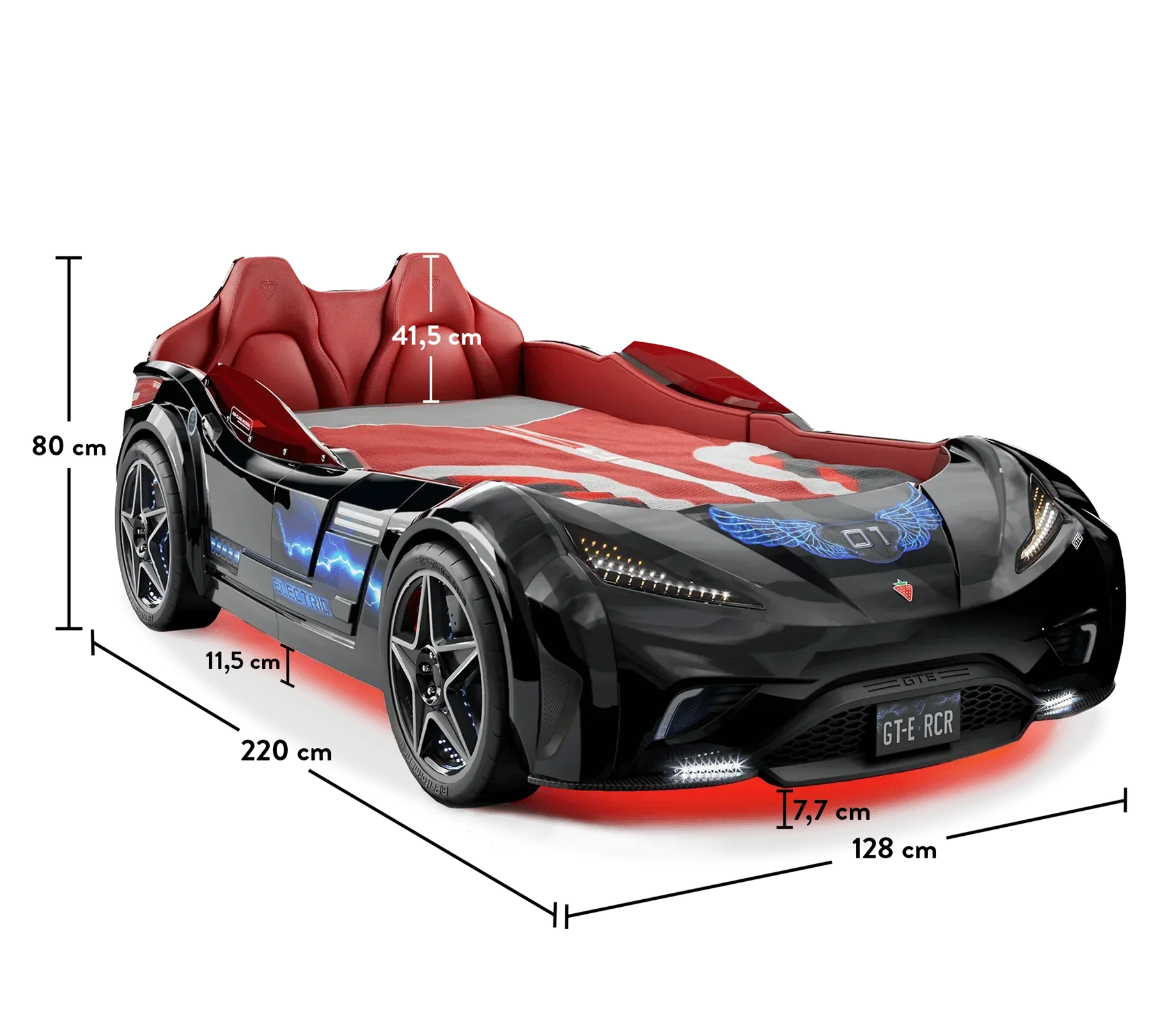 GTE CAR Red